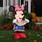 3.5ft. Airblown® Inflatable Thanksgiving Minnie as Scarecrow